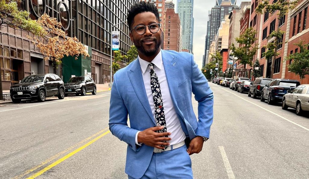 Former NFL player turned TV host, Nathaniel Burleson