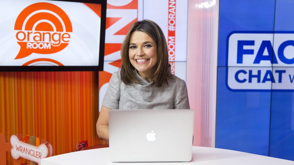 Savannah Guthrie is the main co-anchor of the NBC' Today show. 