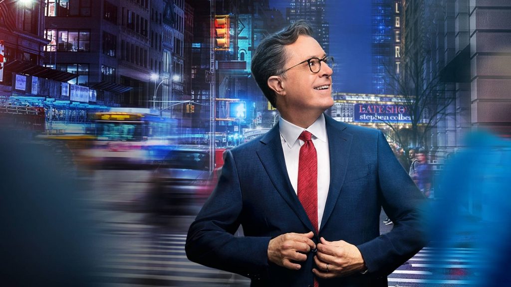 Stephen Colbert is the host of CBS talk show The Late Show with Stephen Colbert
