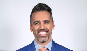 Ahmed Fareed is the primary studio host for NBC Sports' college football coverage