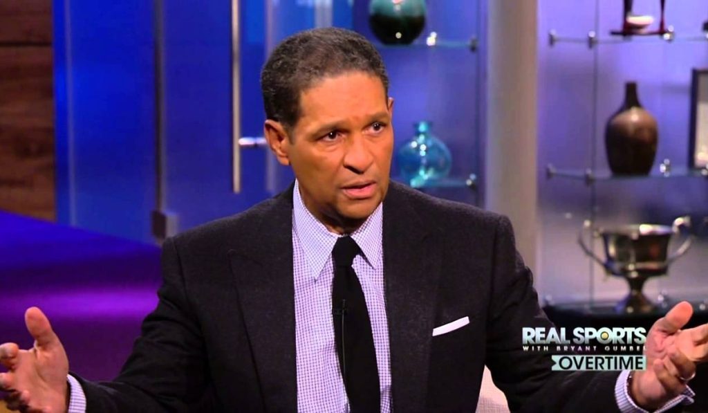 Bryant Gumbel, legendary retired broadcaster and pioneering co-anchor of NBC's Today. 