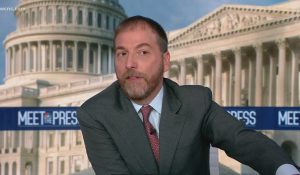 Chuck Todd, veteran political journalist and former Meet the Press moderator.