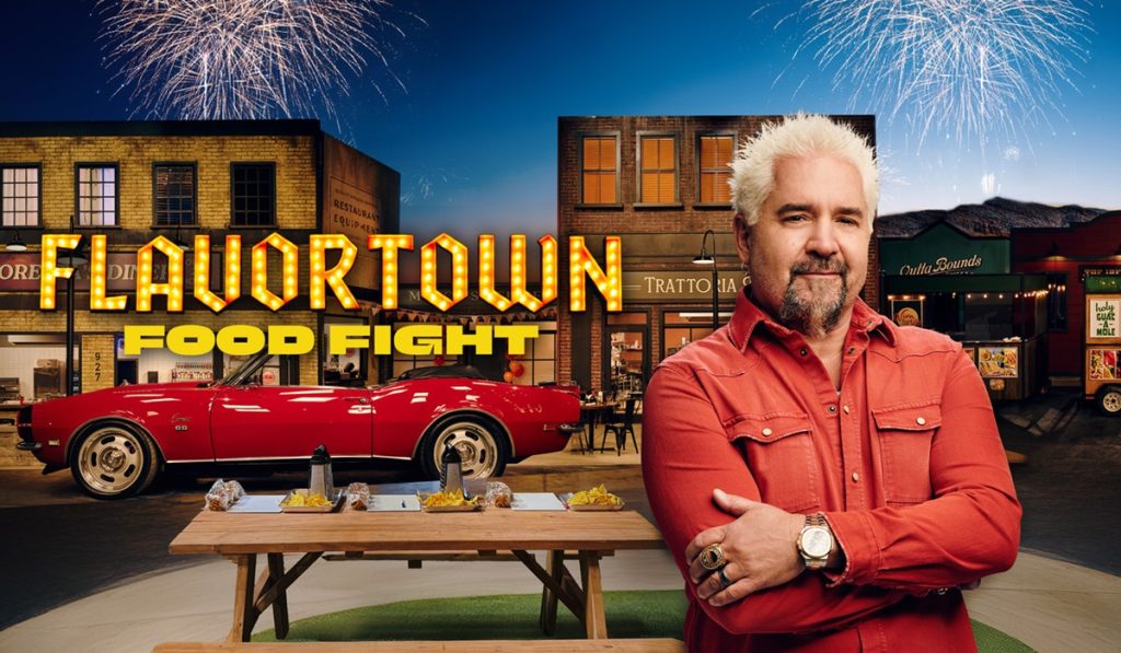 Guy Fieri's new series, Flavortown Food Fight