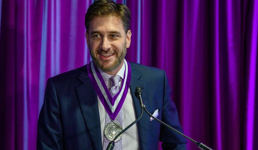 Mike Greenberg, an Emmy-award-winning ESPN journalist.
