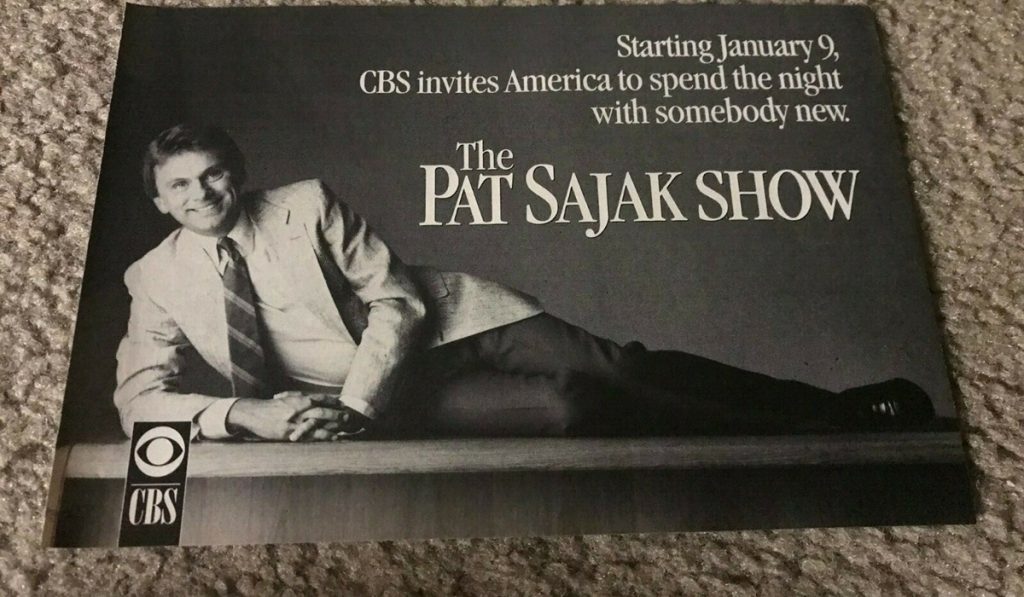 The Pat Sajak Show, CBS's late-night talk show featuring The Wheel of Fortune host.