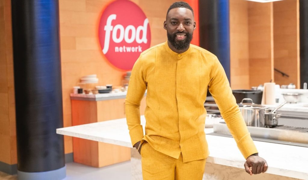 Eric Adjepong, a Ghanaian-American chef and TV personality
