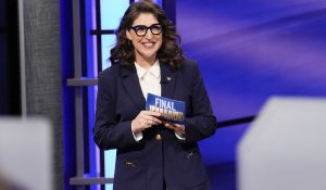Mayim Bialik co-hosted Jeopardy! from 2021 to 2023.