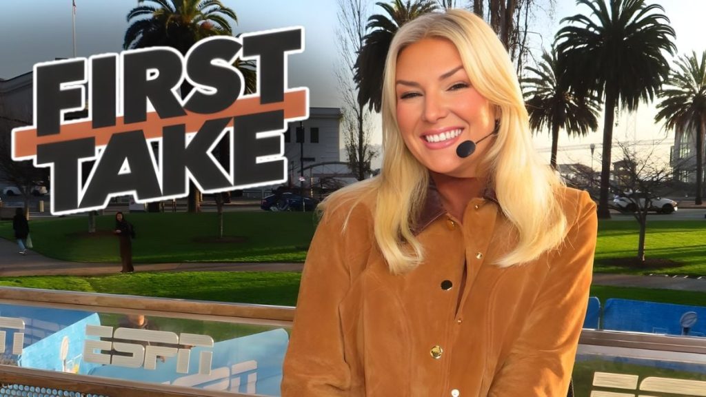 Shae Cornette, the current First Take host. 